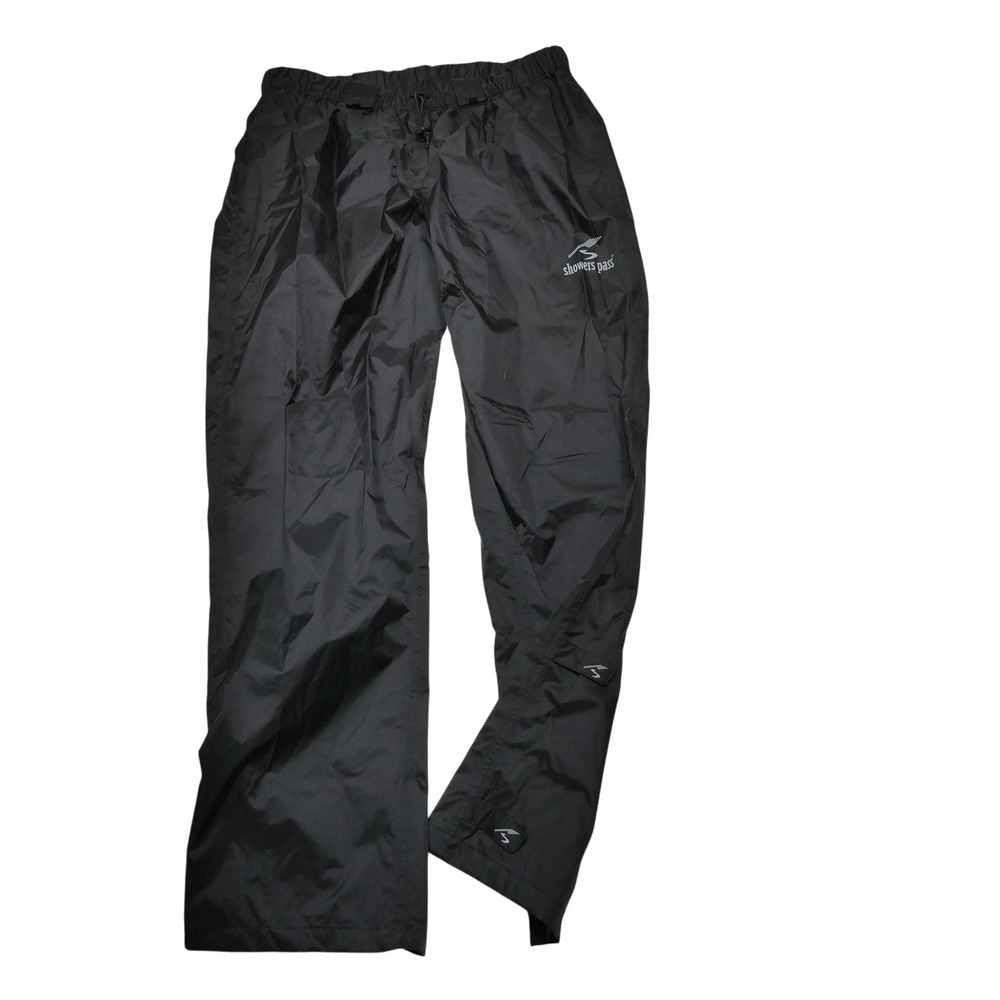 Showers Pass Rain Pants Mens XXL Black Nylon Waterproof Cycling‎ Bike Shell Gear